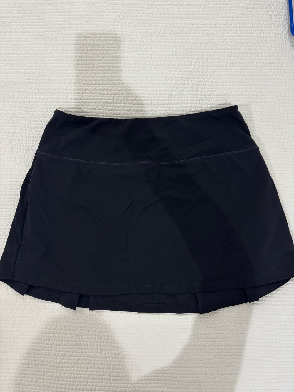 Baleaf Black Athletic Skirt with Inner Shorts